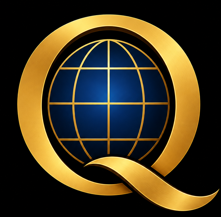 QuantumEdge World Q logo